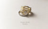Diamond Skeleton Hand Ring by Carolyn Nicole Designs