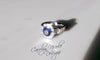 Custom Who Engagement Ring by Carolyn Nicole Designs