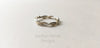 Gold and Silver Twist Ring by Carolyn Nicole Designs