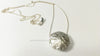 Textured Fine Silver Necklace by Carolyn Nicole Designs