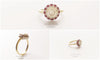Ruby Skull Engagement Ring by Carolyn Nicole Designs